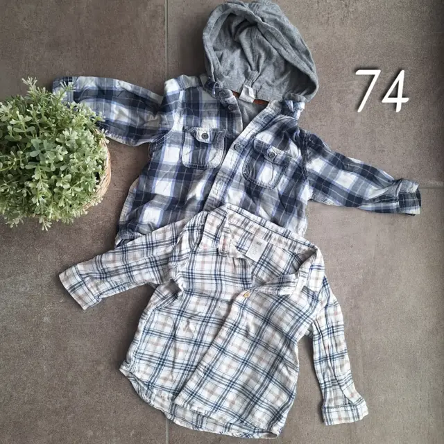 Karo Hemden Junge 74