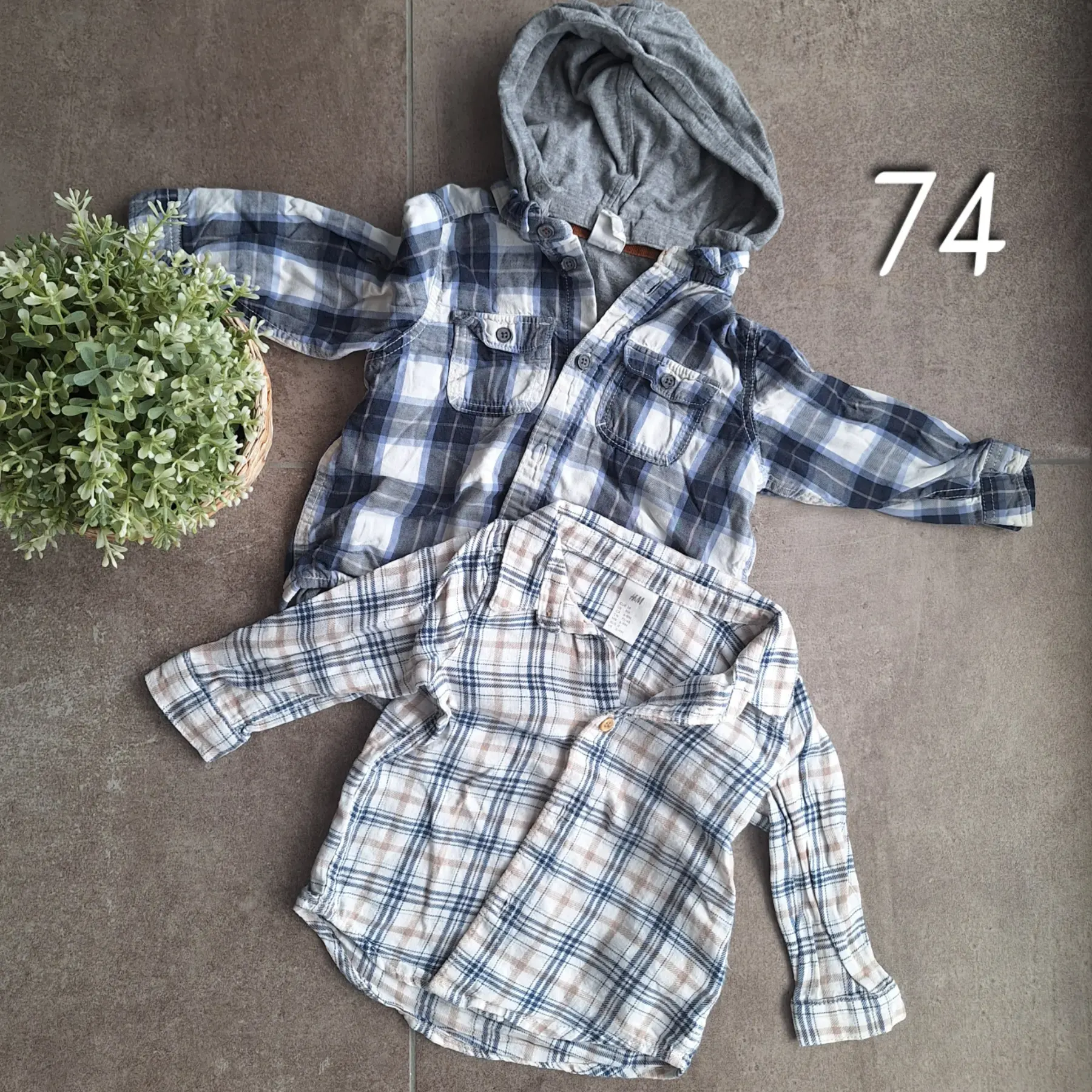 Karo Hemden Junge 74