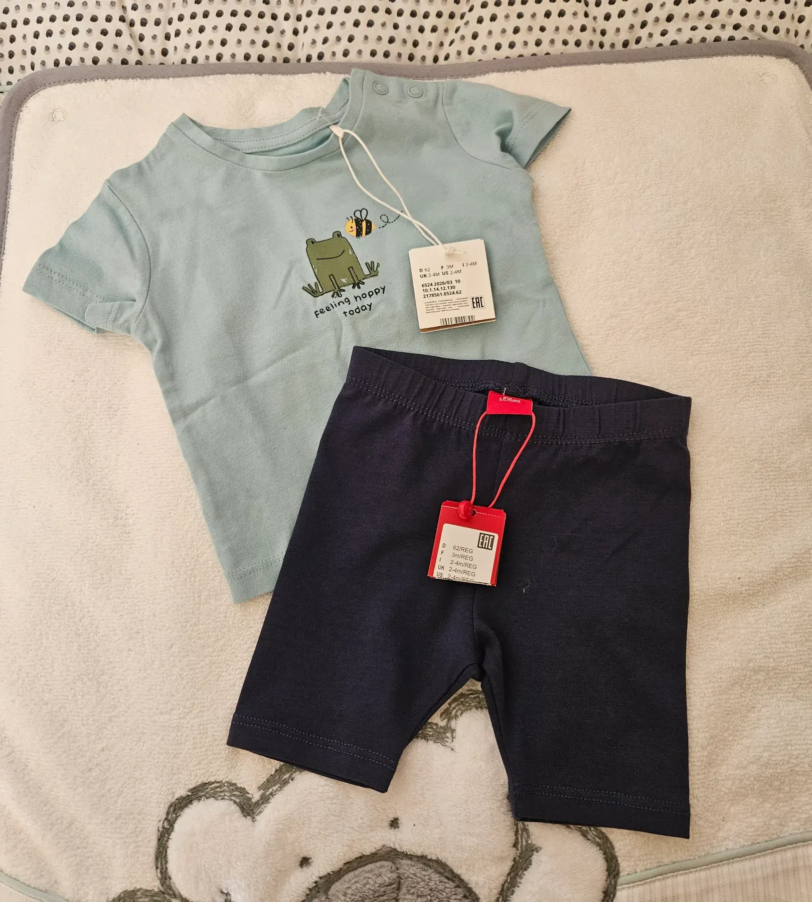 s.Oliver Baby Shirt + Hose