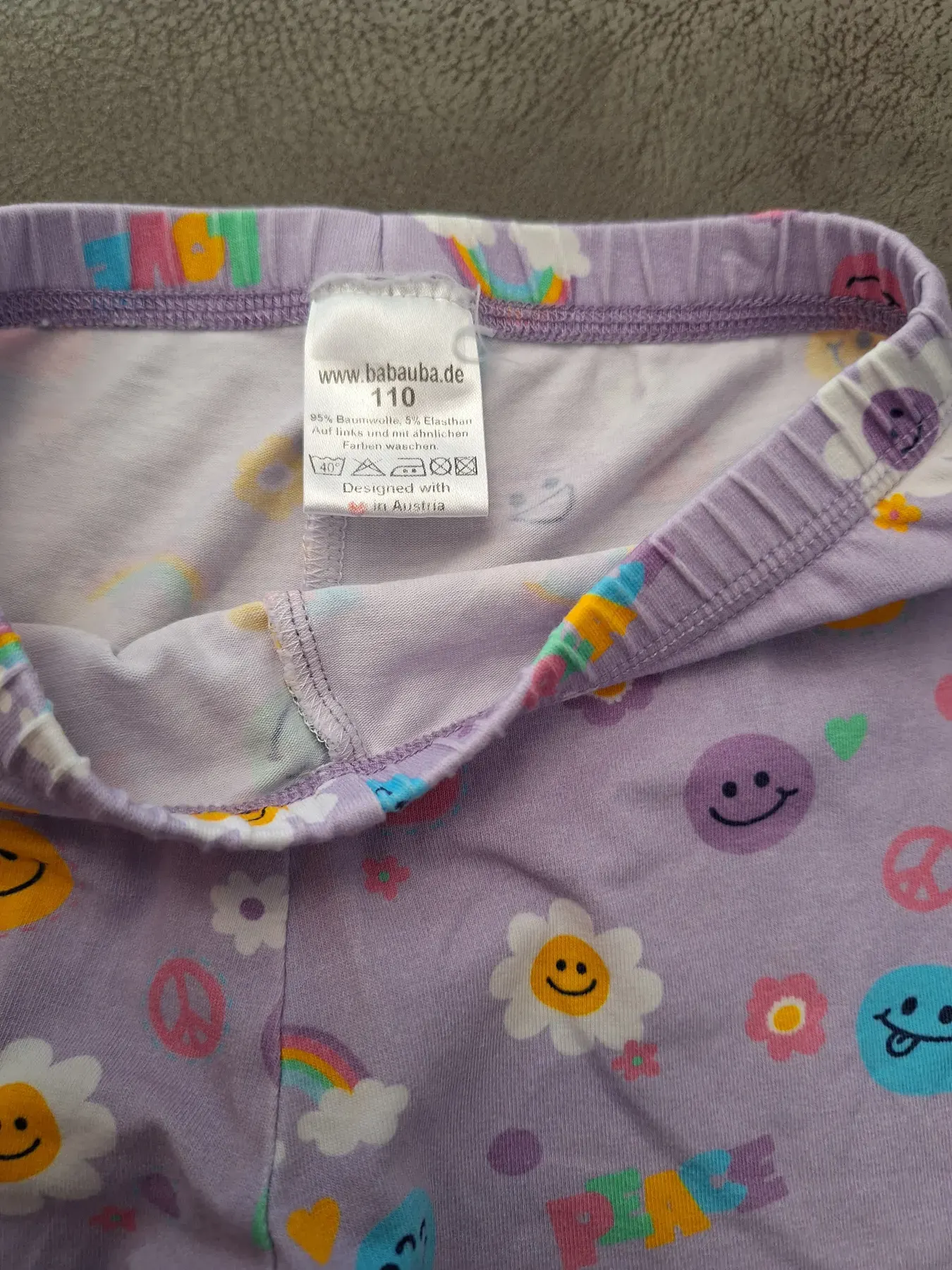 Radlerhose Babauba Regenbogen