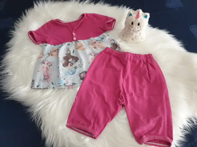 Outfit-Set zweiteilig handmade - Gr. 74