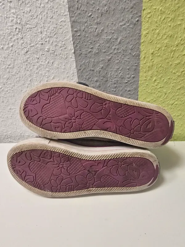 Schuhe Glitzer Gr. 35