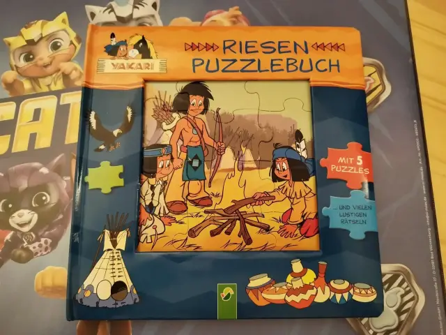 Riesen Puzzlebuch Yakari