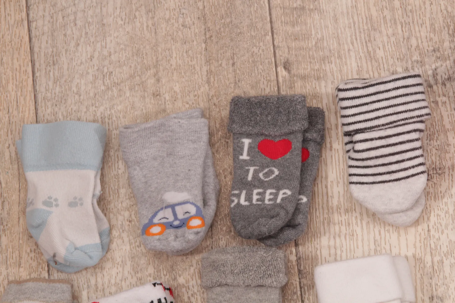 11x Socken Newborn Baby