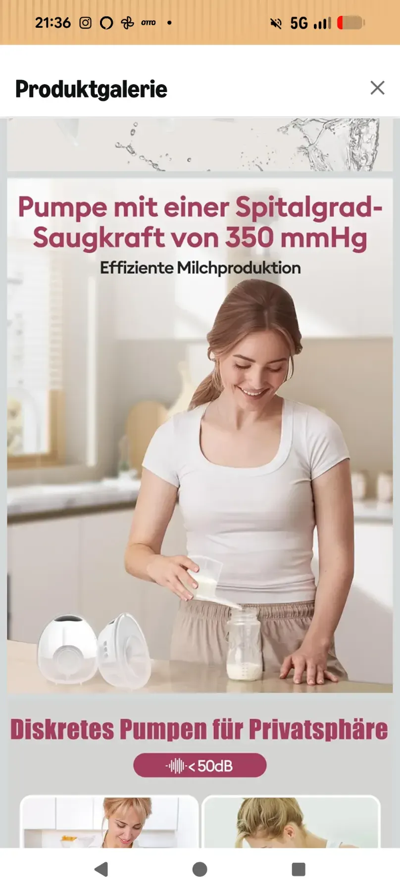 Milchpumpe