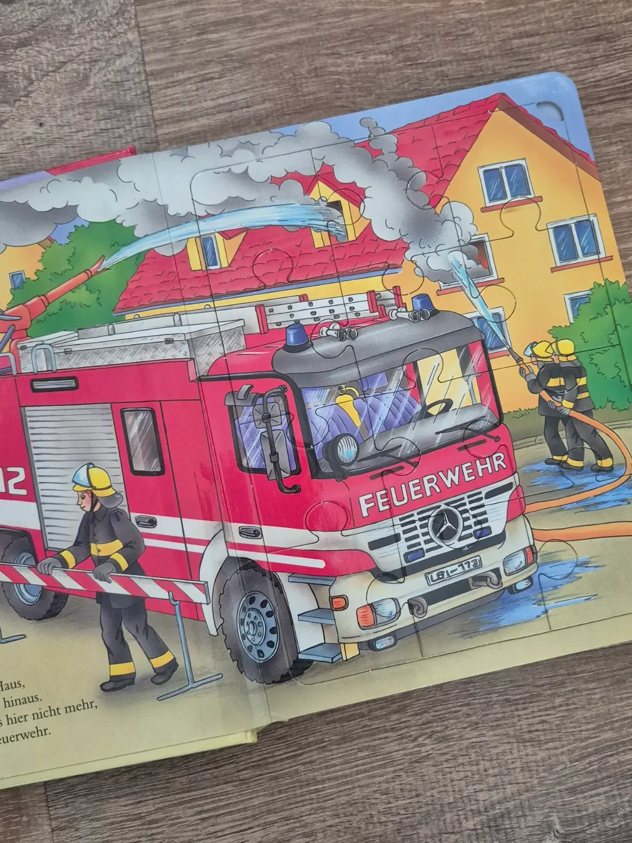 Puzzlebuch "Fahrzeuge", 5 Puzzle, Edition Trötsch