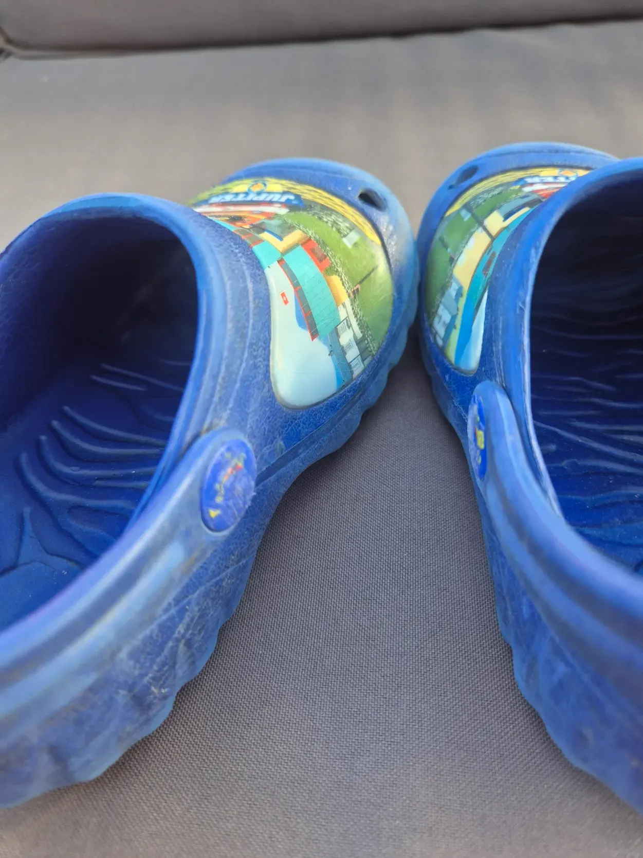 Gummischuhe Hausschuhe Badeschuhe, Jungen, Feuerwehrmann Sam, Größe 25