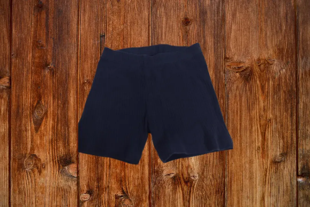 kurze Leggings blau uni 80 HM