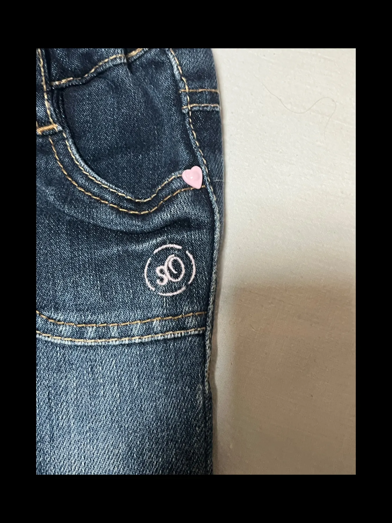 Jeanshose Gr. 62 von s.Oliver
