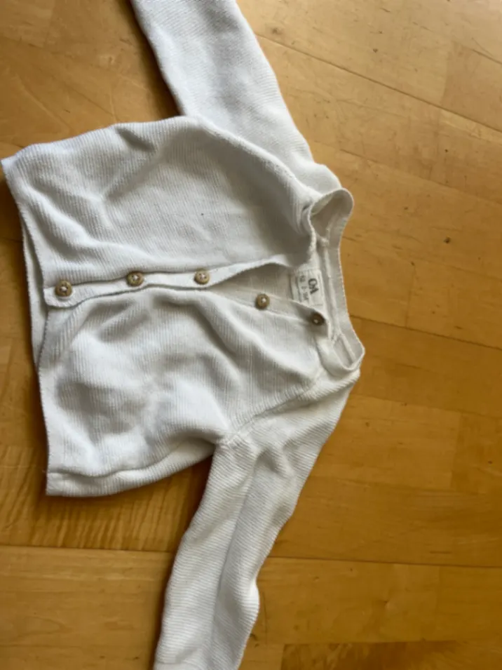 Weißes Babyset von C&a in Größe 62
