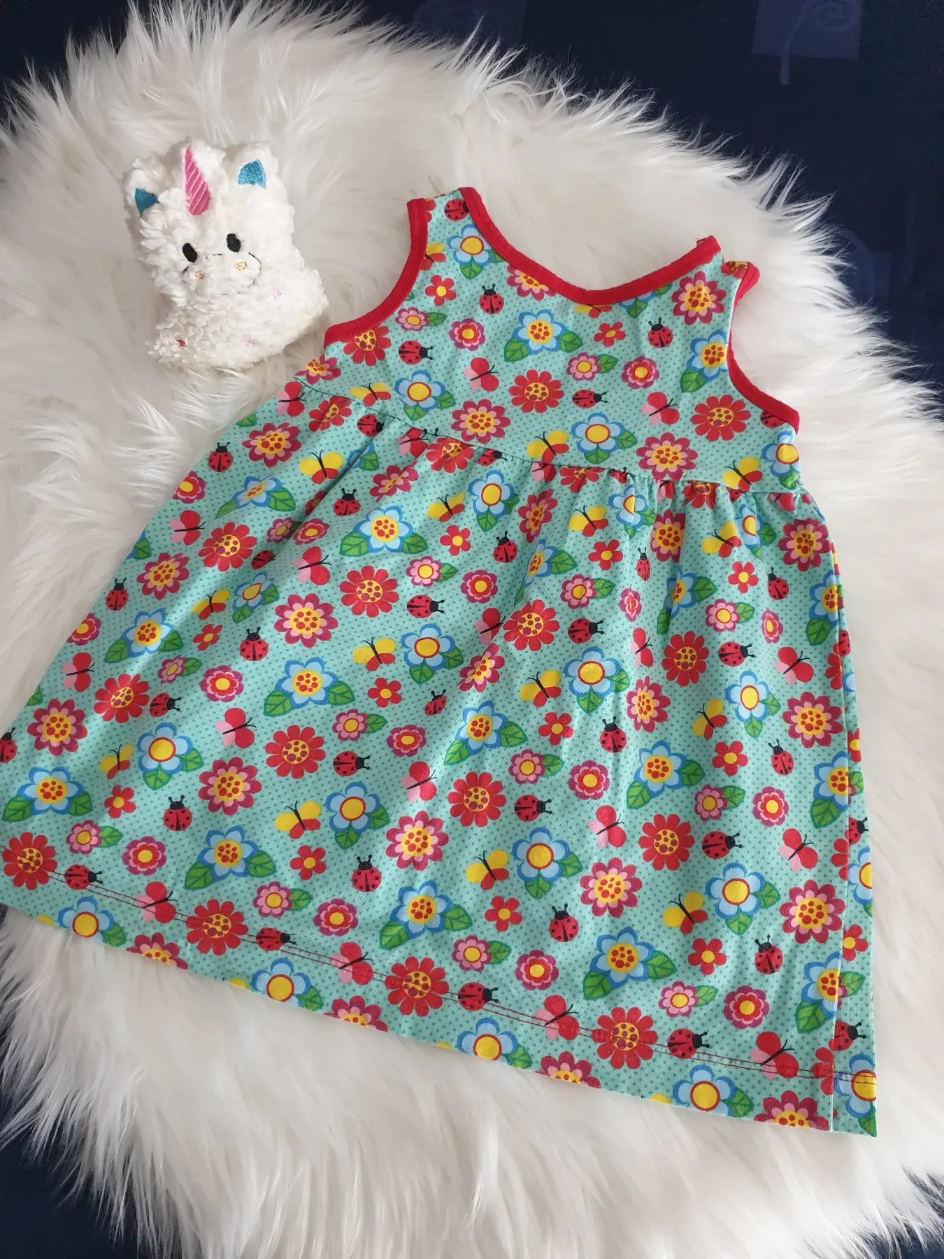 Sommerkleid handmade - Gr. 98/104