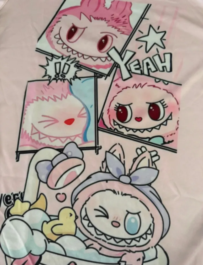 4 Labubu T-Shirts Gr. 152