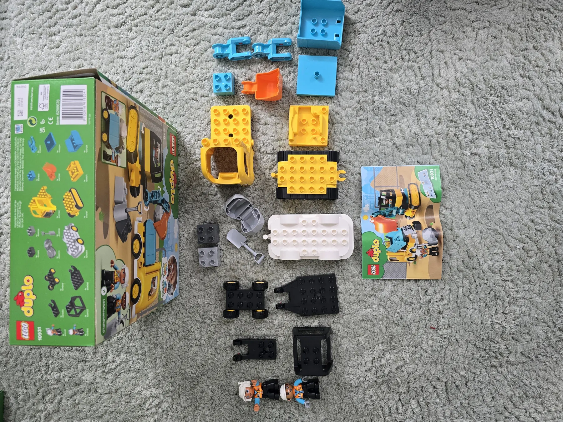 Lego Duplo Set 10931 Bagger & Laster