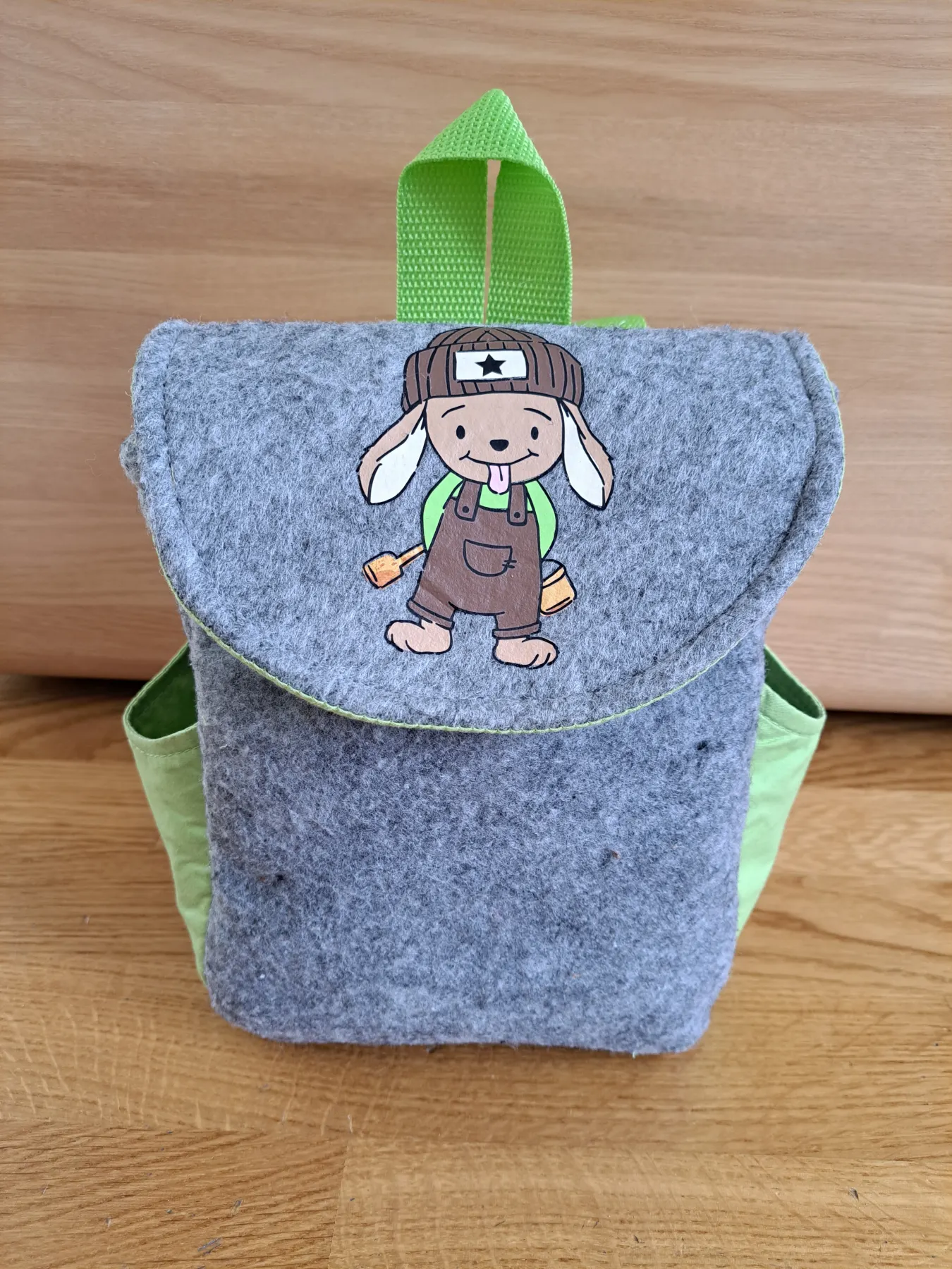 Lenkertasche handmade Unikat Rollertasche Fahrradtasche Hase