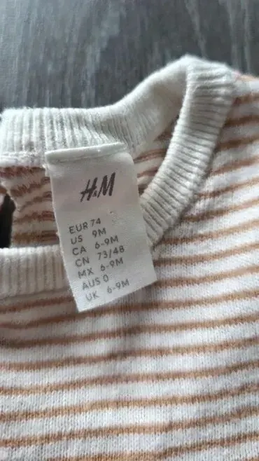4‑teiliges Sommer‑Set Mädchen Gr. 74 – H&M & Topomini