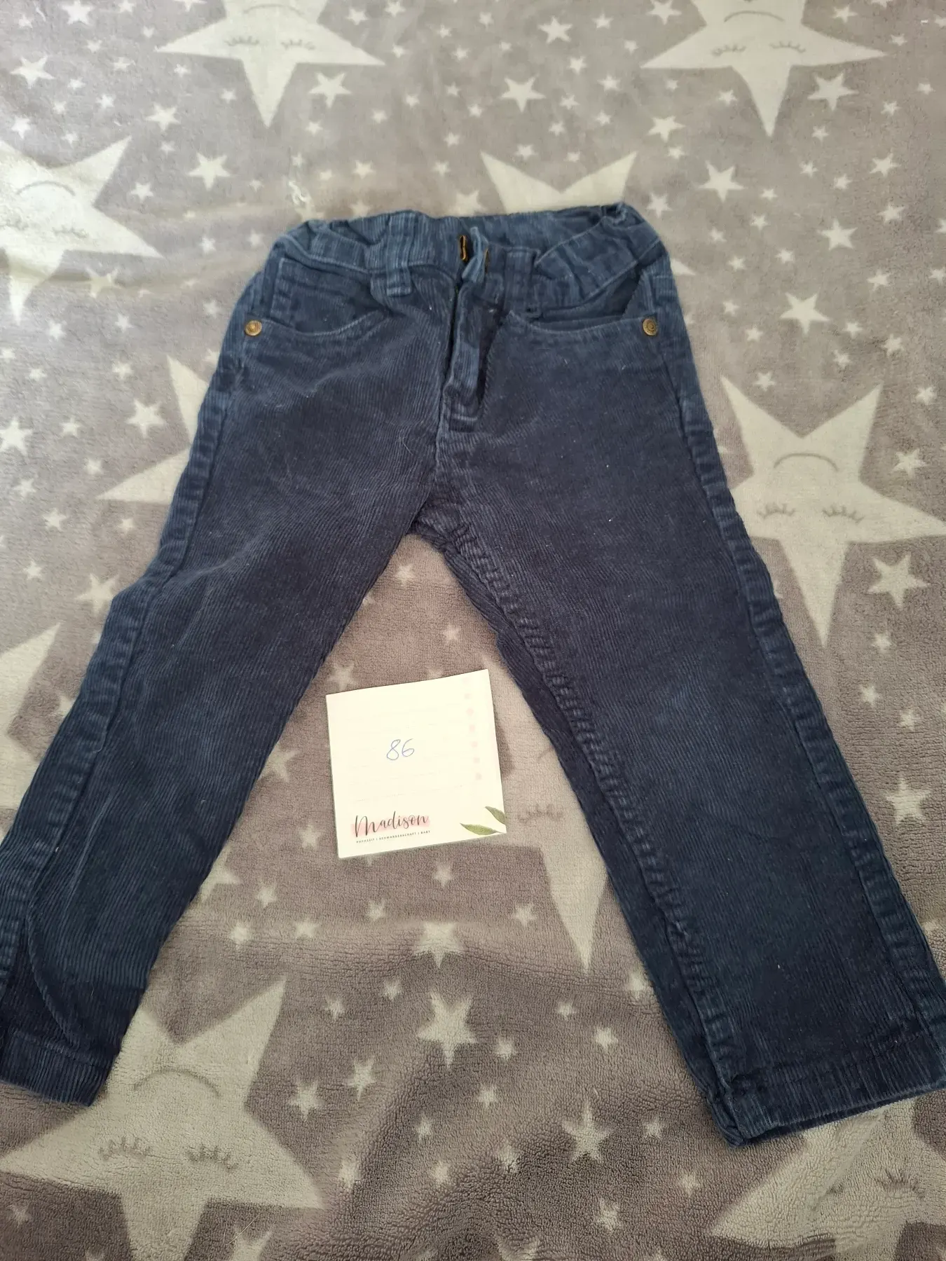 Lange Cordhose