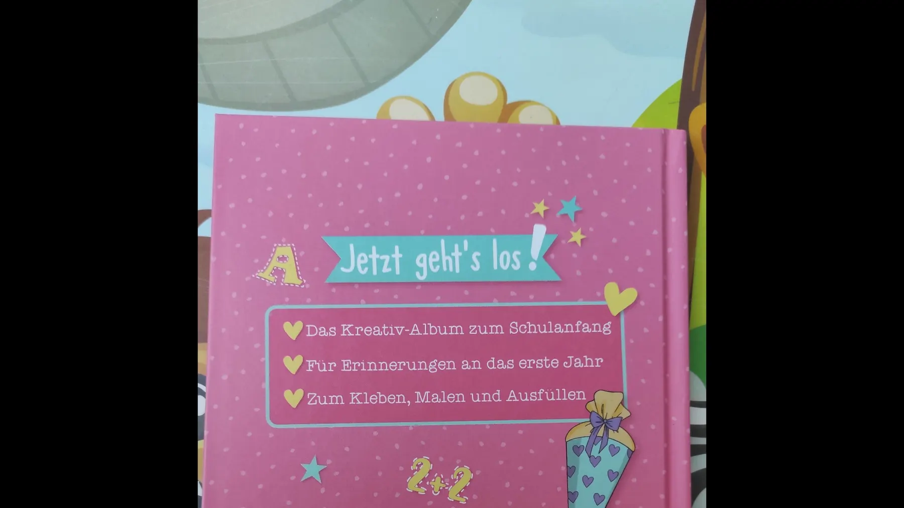 Einschulungsalbum📖 "Juhuuu endlich Schulkind"