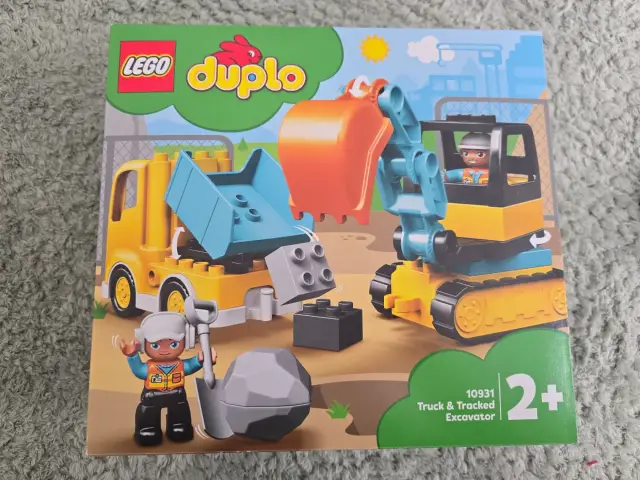 Lego Duplo Set 10931 Bagger & Laster