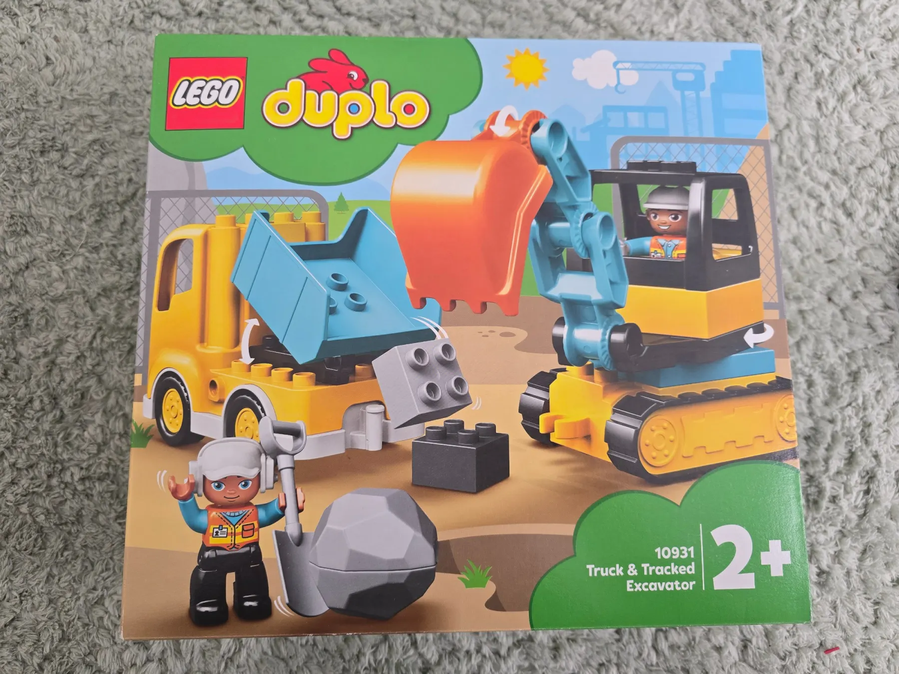 Lego Duplo Set 10931 Bagger & Laster