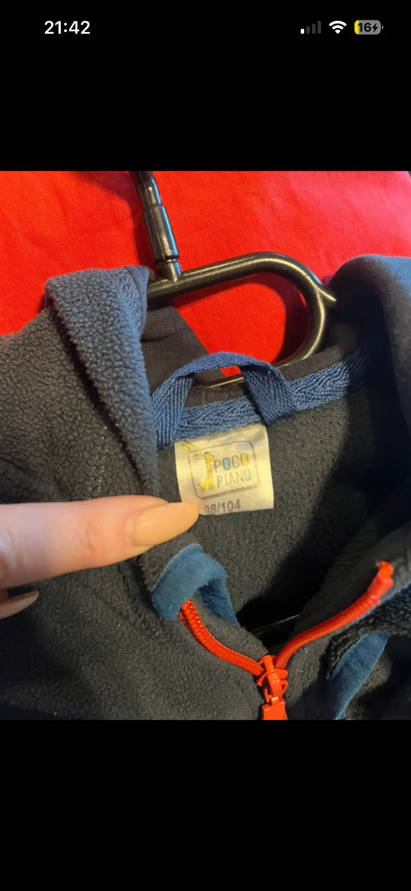 Sweatshirtjacke Gr 104