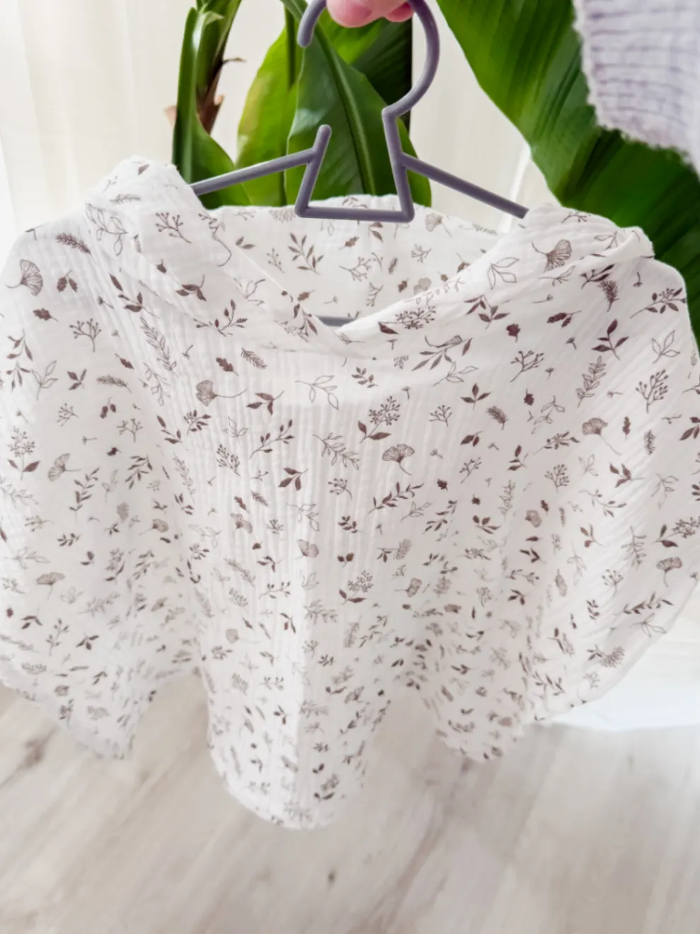 handmade Badeponcho - Gr. 74/80