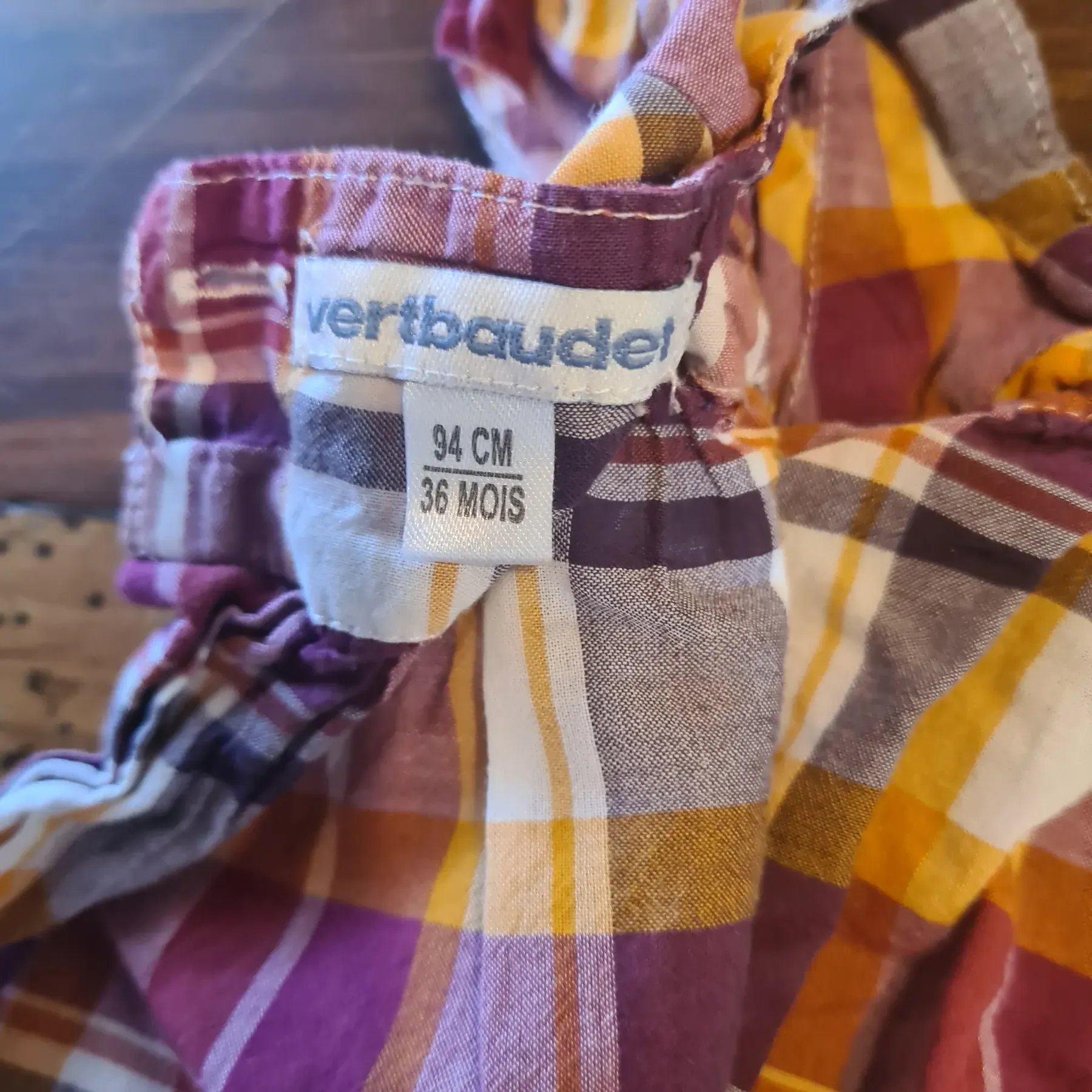 vertbaudet bluse