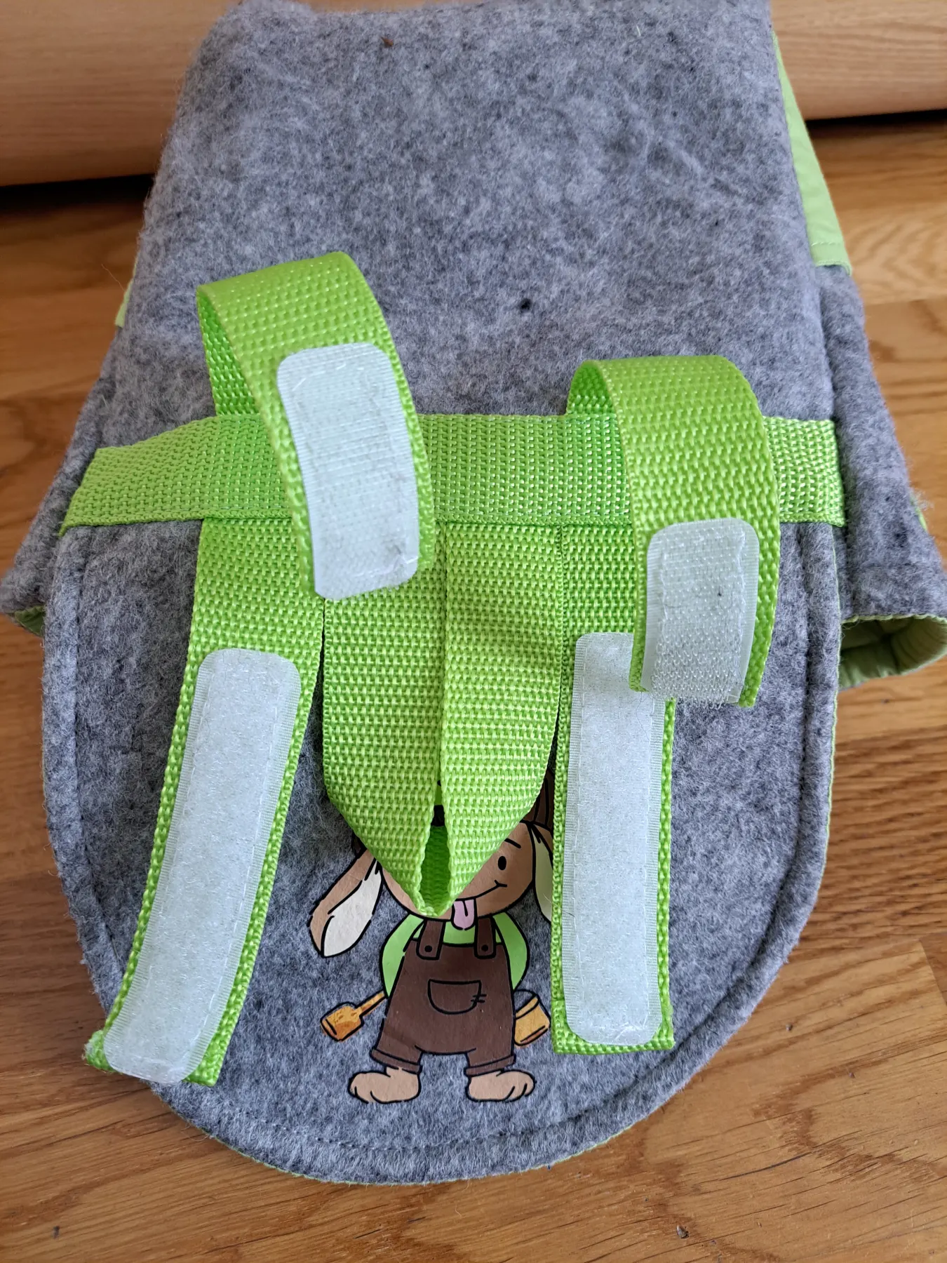 Lenkertasche handmade Unikat Rollertasche Fahrradtasche Hase