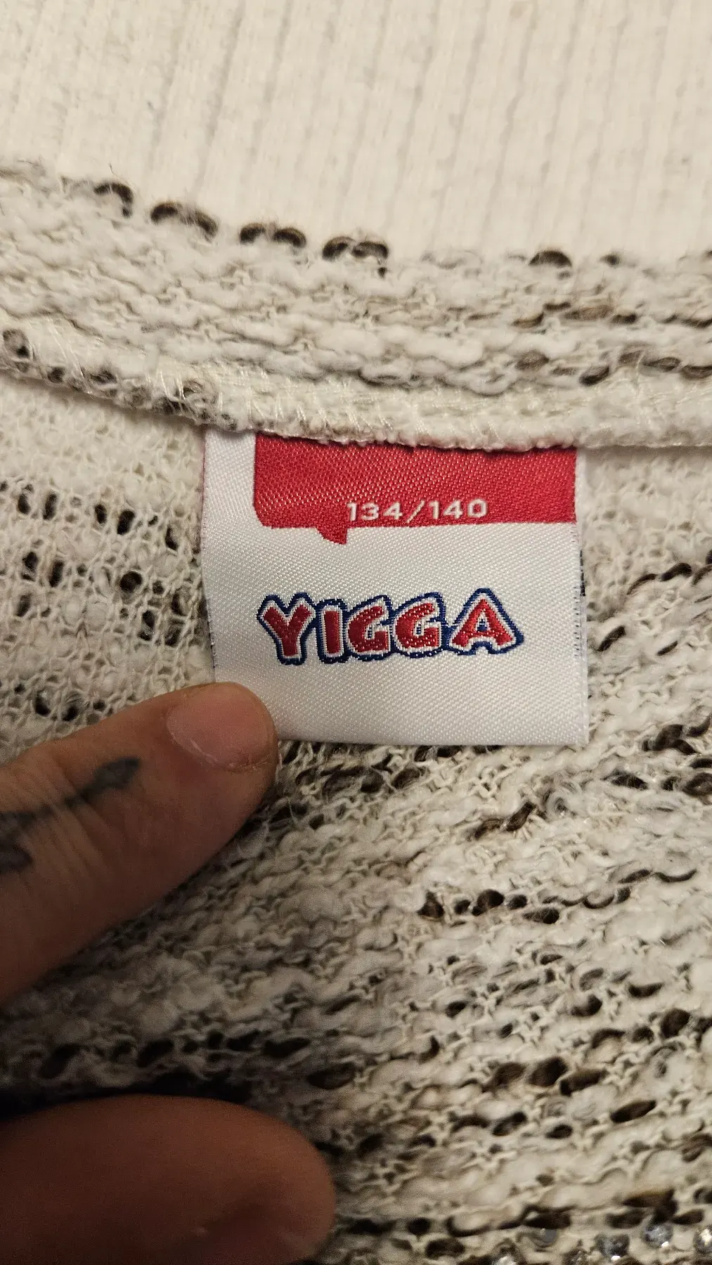Pullover, yigga, 134-140