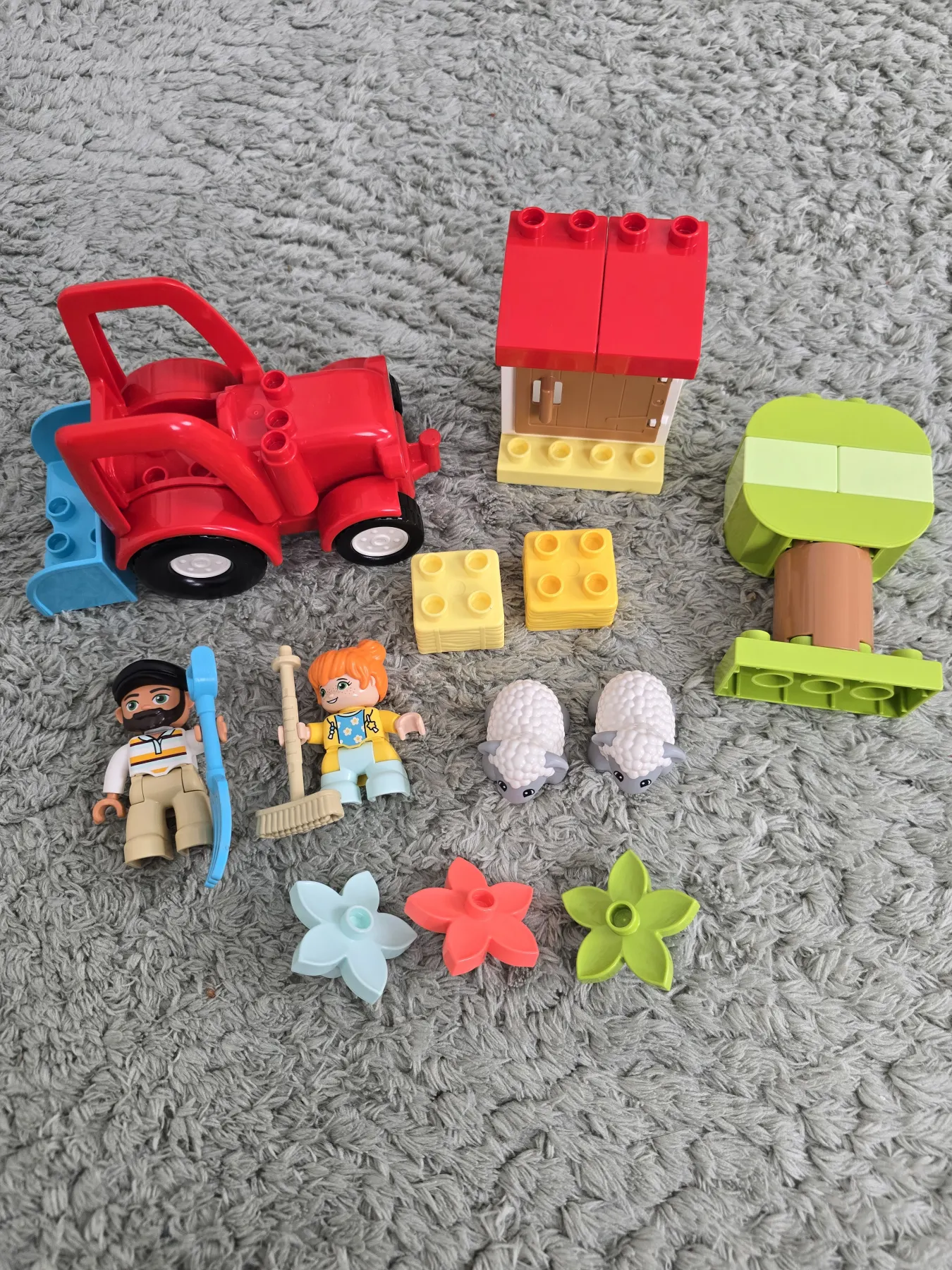Lego Duplo Set 10950 Traktor und Tierpflege