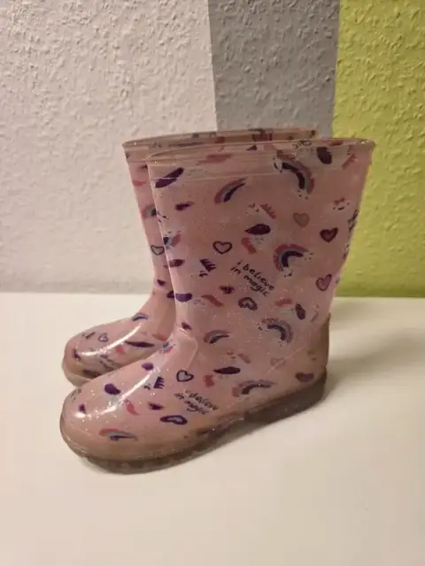 Stiefel Glitzer Einhörner Gr. 35