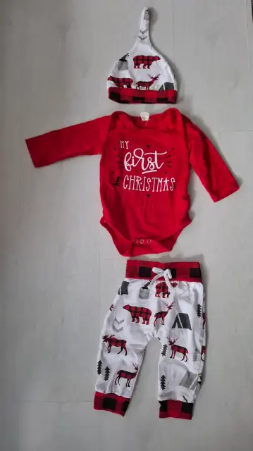Outfit My first Christmas Gr. 60