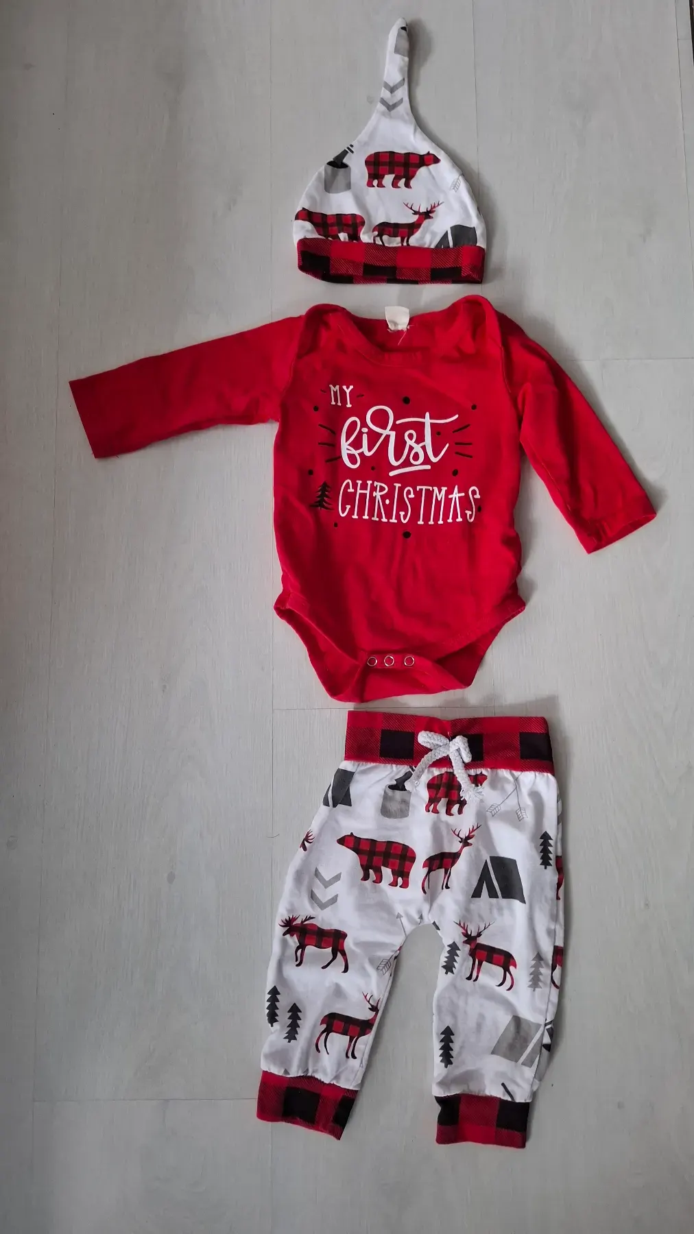 Outfit My first Christmas Gr. 60