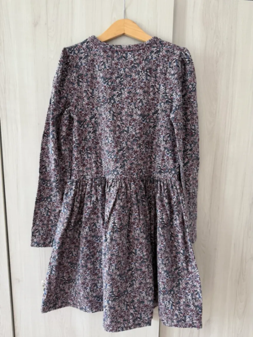 POMPdeLUXE POMPdeLUXE Blümchenkleid Gr. 134/140 Organic Cotton