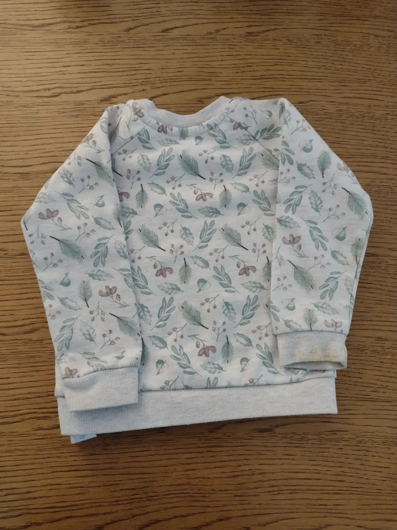 Pullover beige Blumenmuster 86 Primark