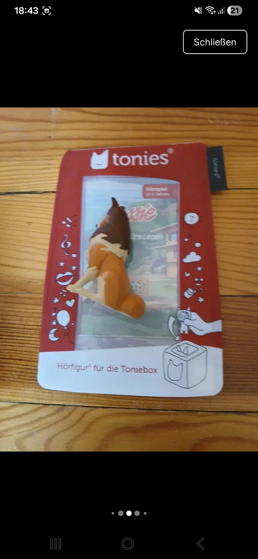 Tonie Auflösung  Paket
