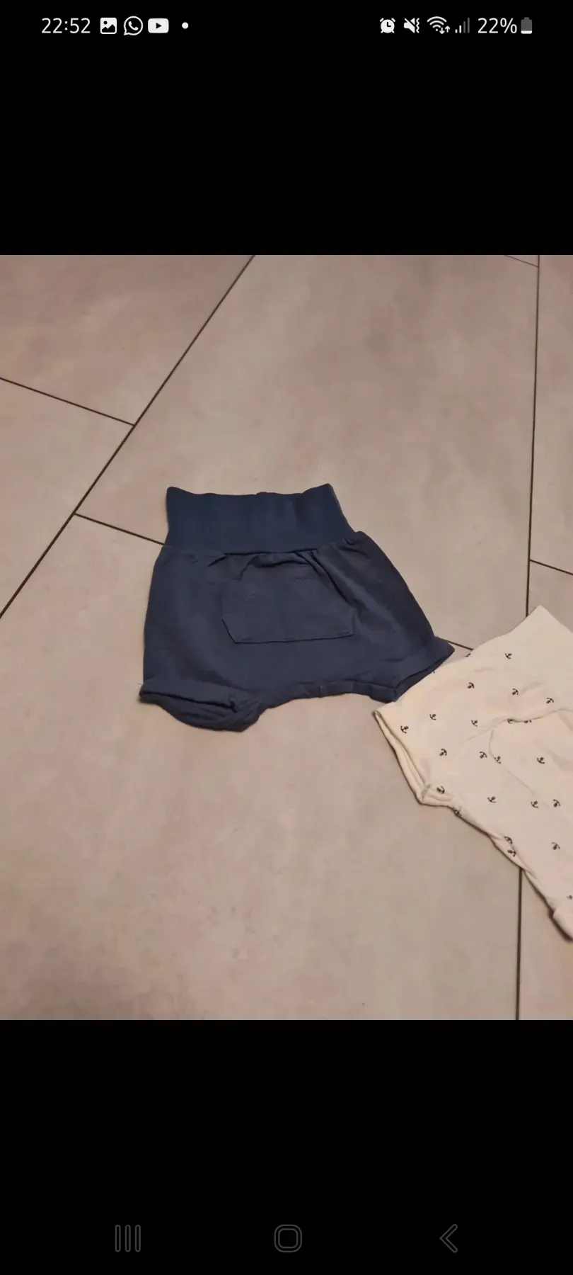 Hosen Set kurz Größe 50 von H&M