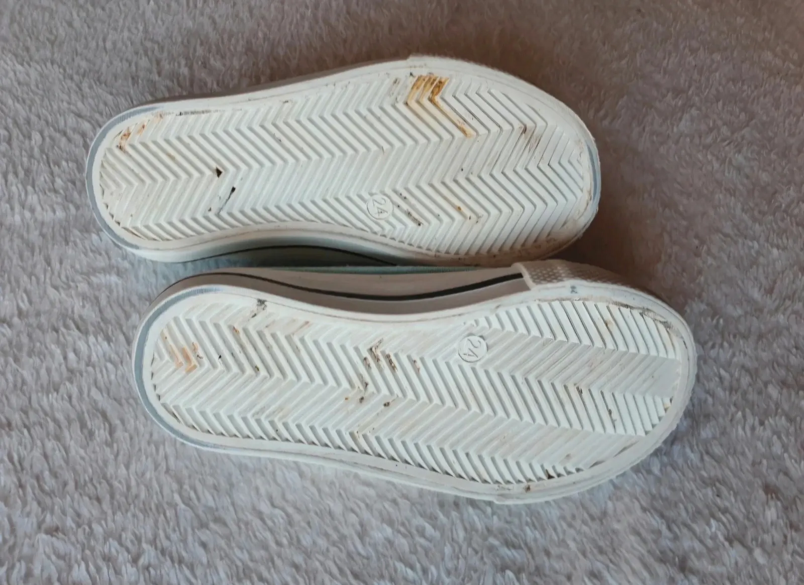 Kuniboo Kindersneaker hellblau Größe 24 Klettverschluss