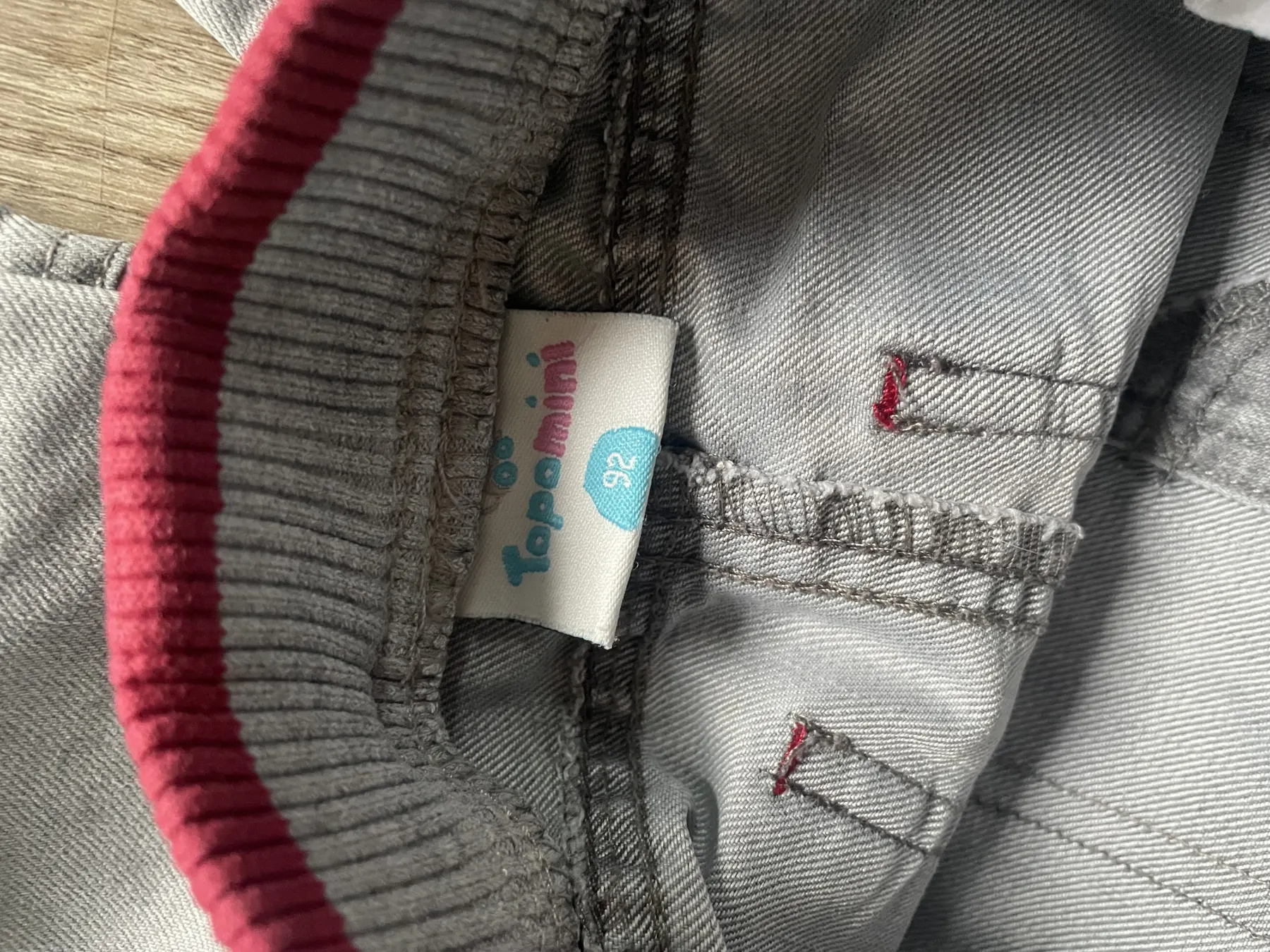 Jeans Straight Topomini Gr. 92