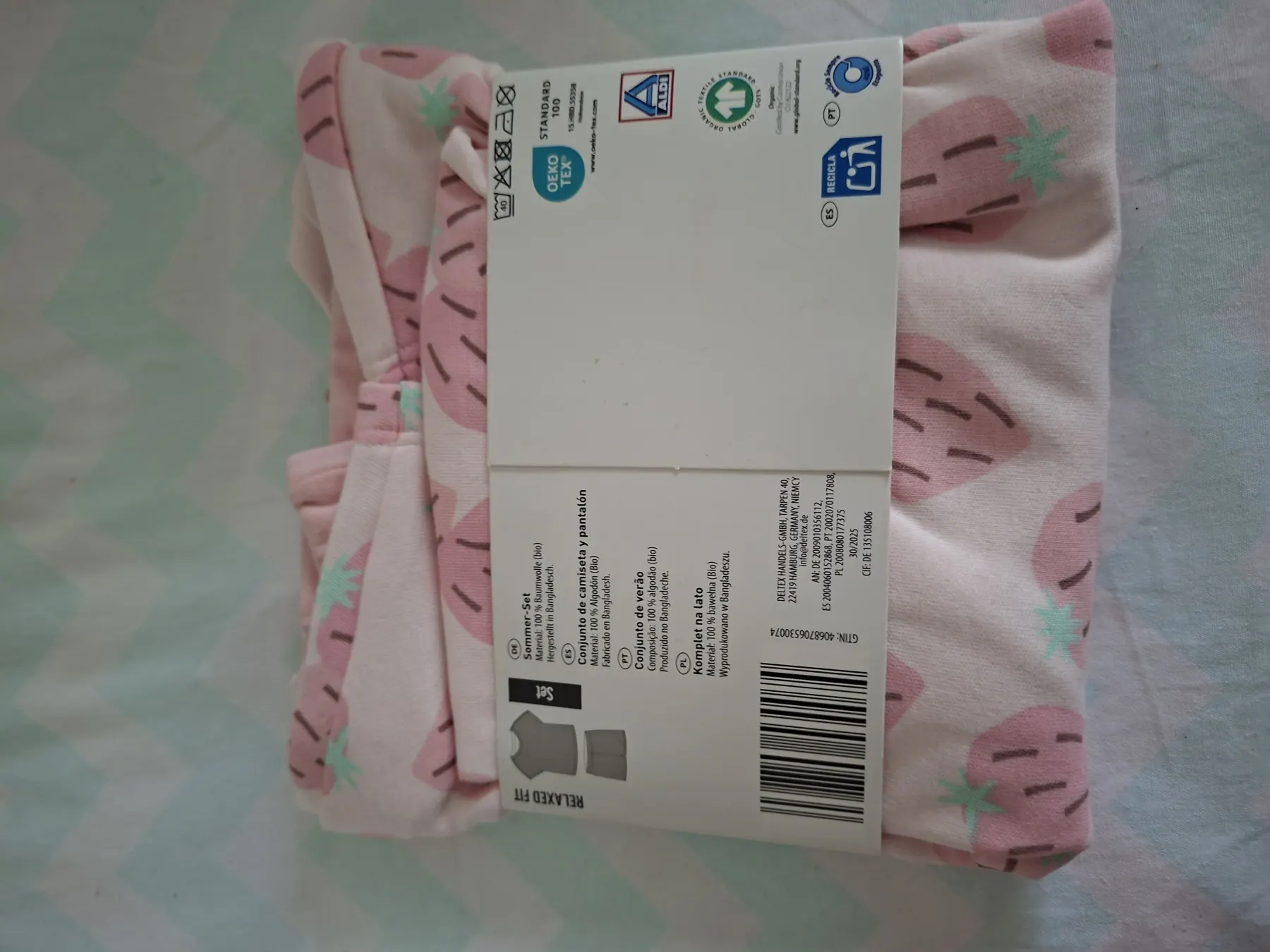 🍓 Süßes Erdbeer Sommer Set von Lily & Dan  Neu mit Etikett