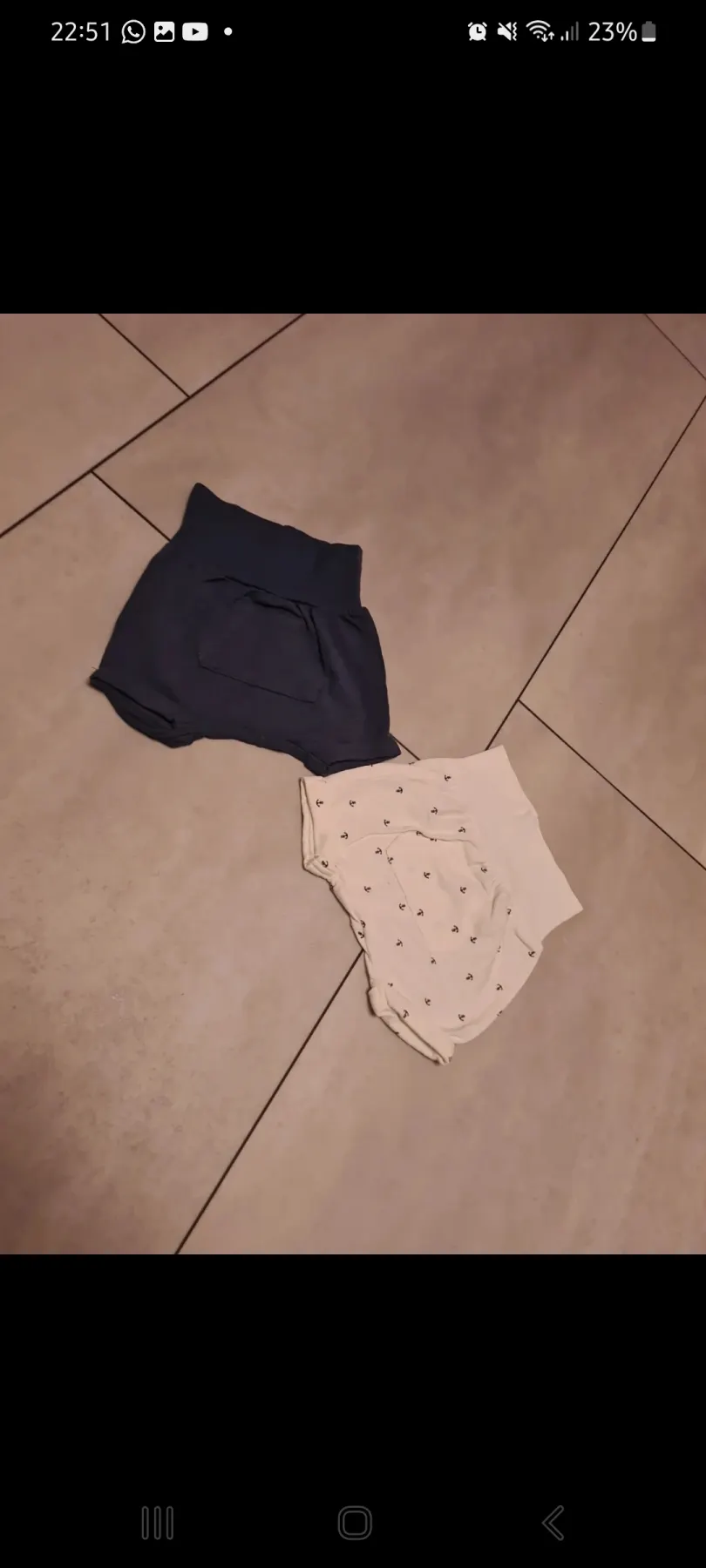 Hosen Set kurz Größe 50 von H&M