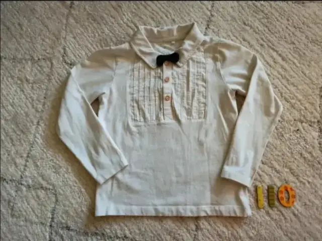 Name It festliches Langarmshirt mit Fliege Größe 110