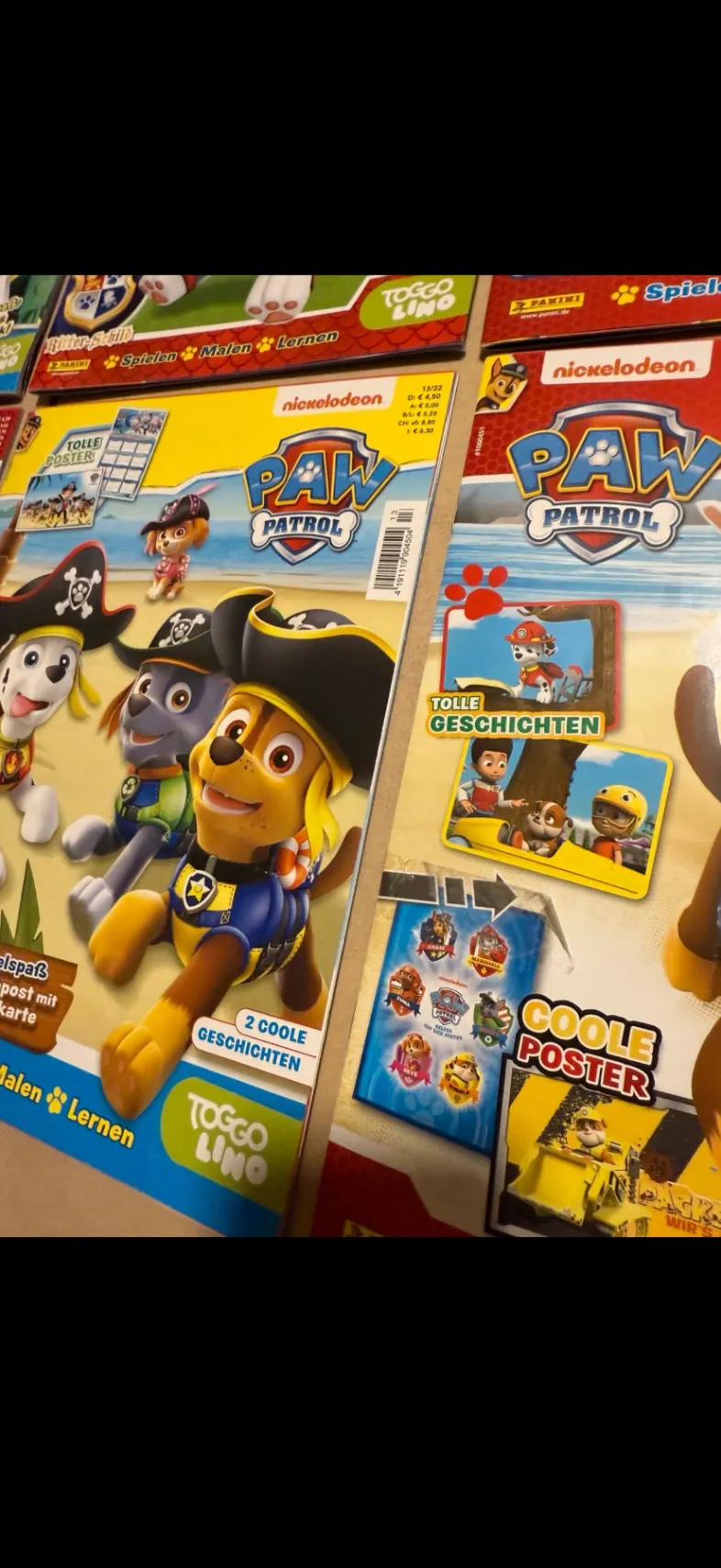 Paw Patrol Hefte Set - 6 Stück