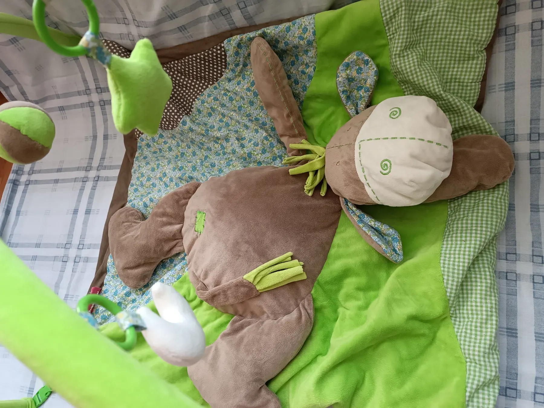 MY BABY Kuschelnest Spielbogen Esel