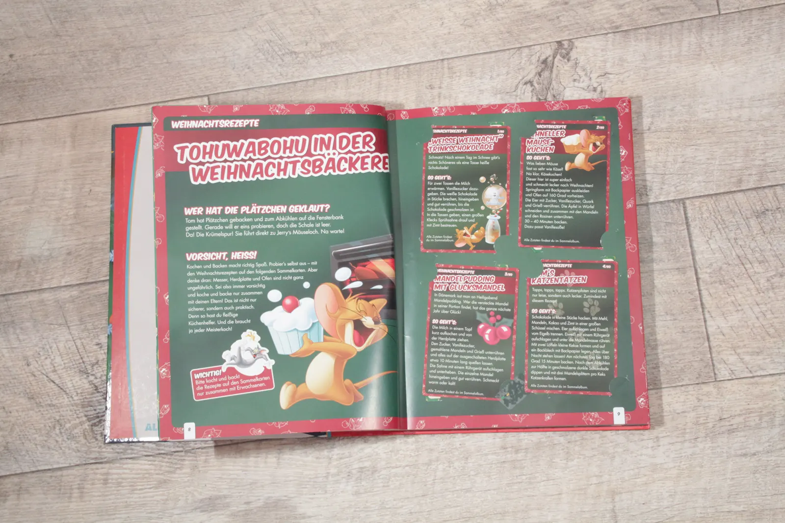 Aldilino Sammelkarten Buch Tom&Jerry