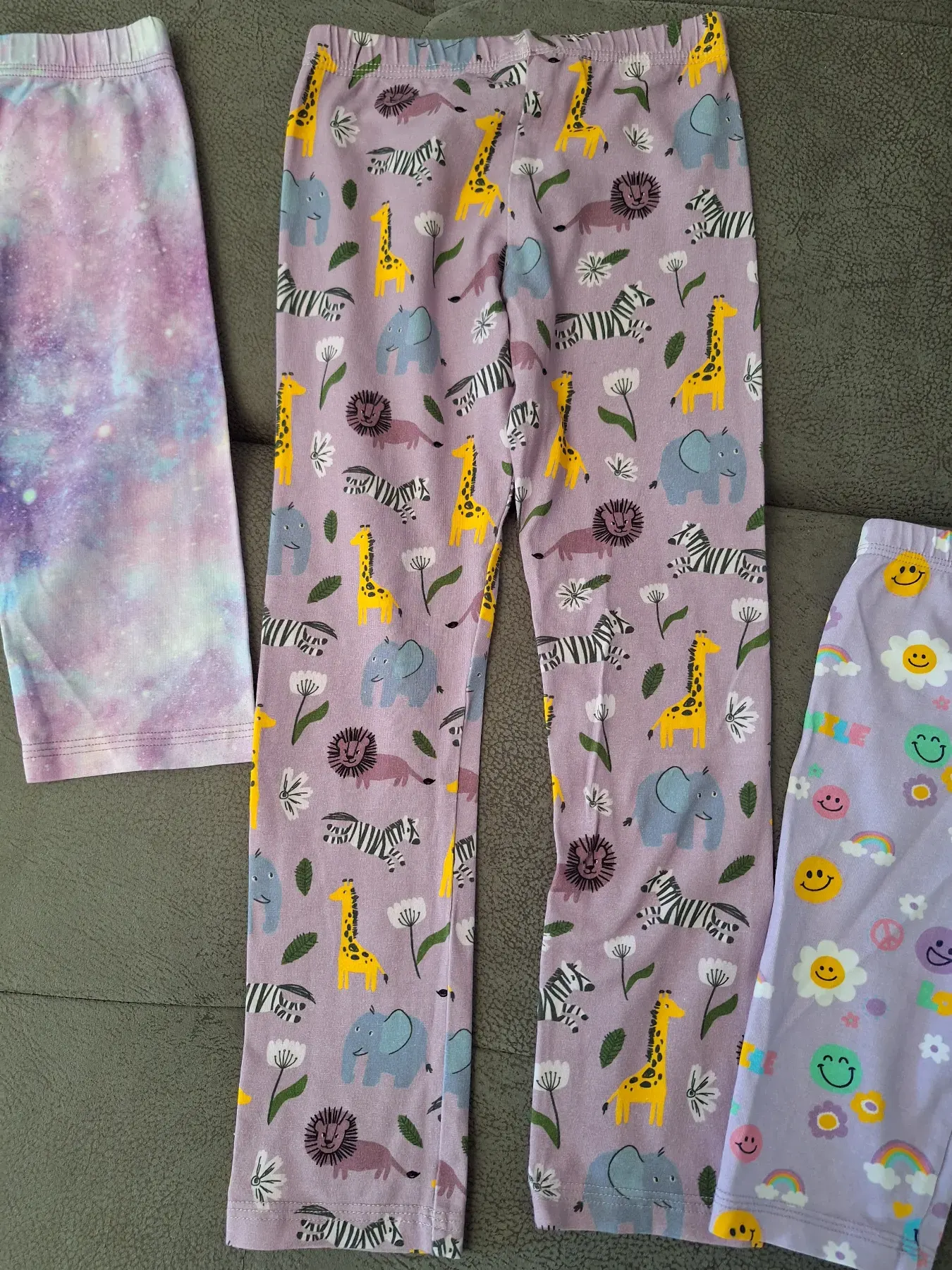 Babauba Skinny Pants Leggings lang Safari