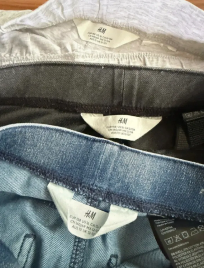 3 H&M Jeans Jeggings Gr. 158