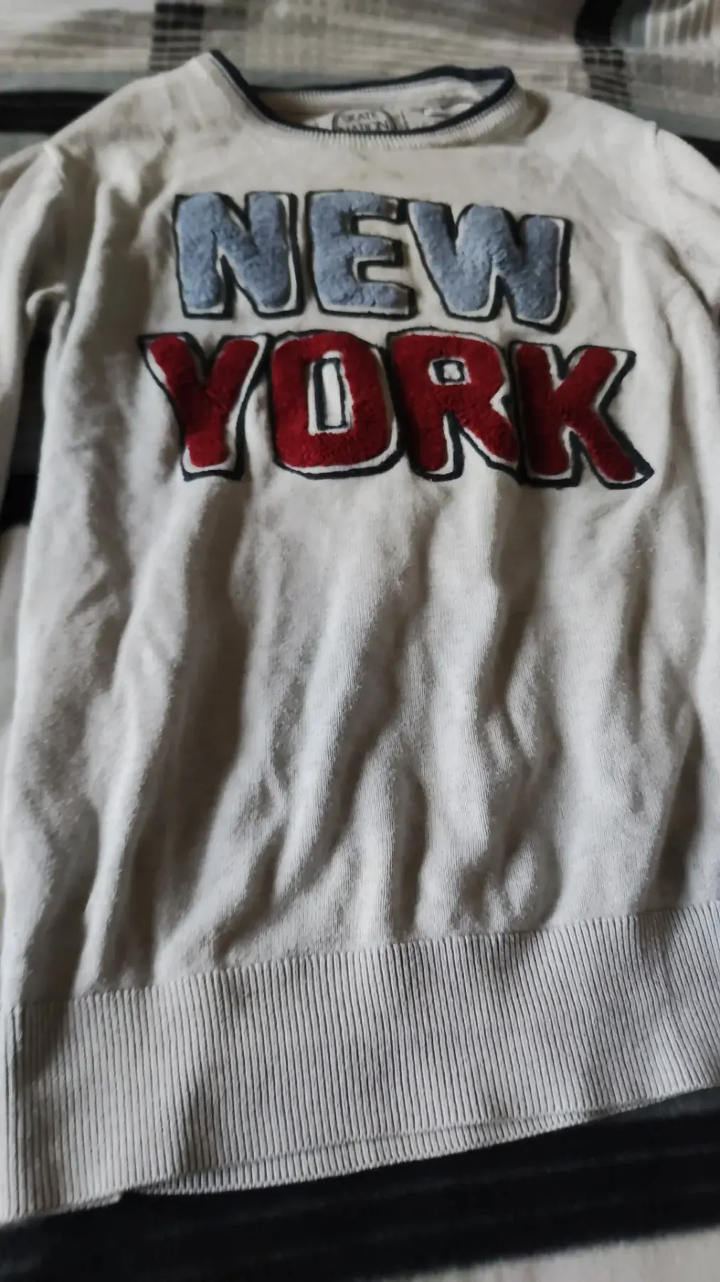 Statement Langarmshirt