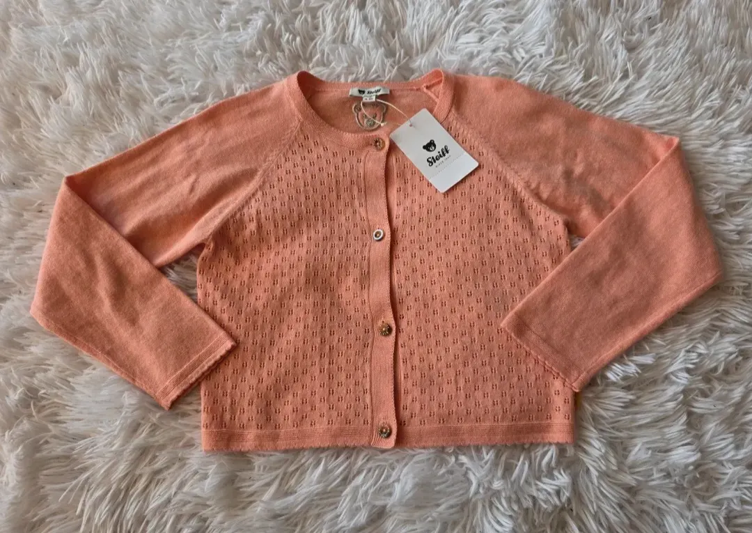 Steiff Strickjacke 116 rosa