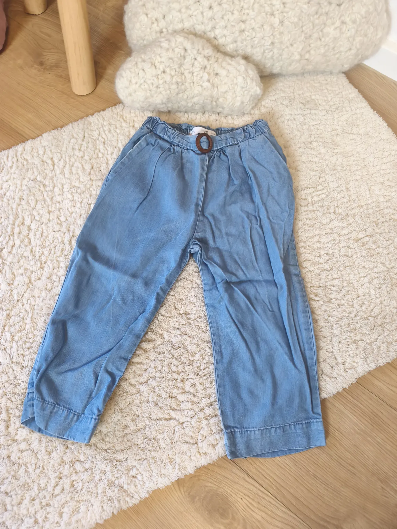 Luftige leichte Hose Jeanshose Gr. 110