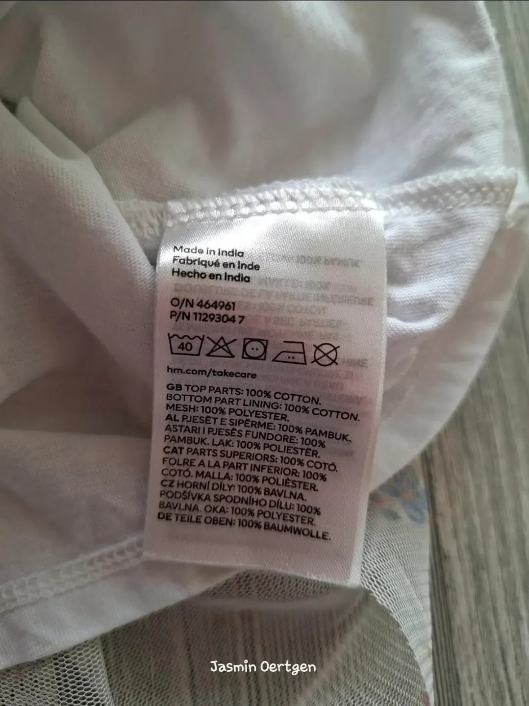 Tüllkleid mit Blumen | H&M | Gr. 80